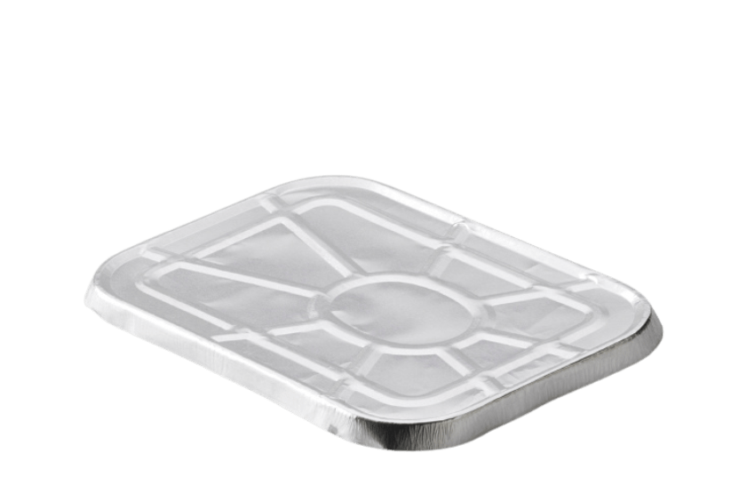 Aluminium deksel t.b.v. bakje 310 en 430ml CR3G 3000st