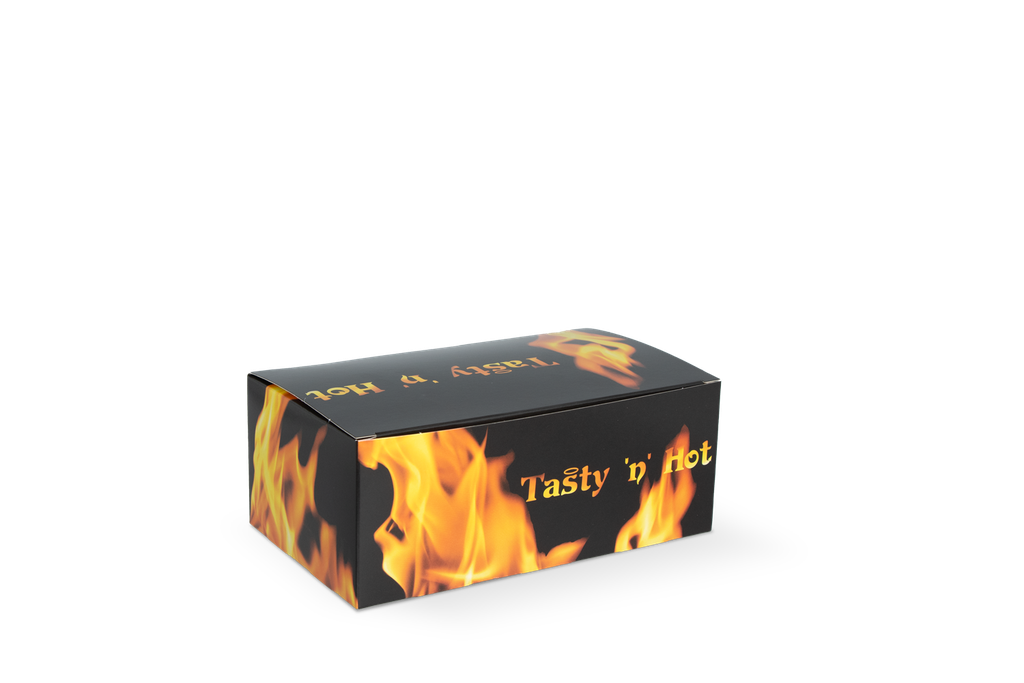 Fried Chicken box middel 17,8x10,6x7cm Tasty 'n Hot 400st