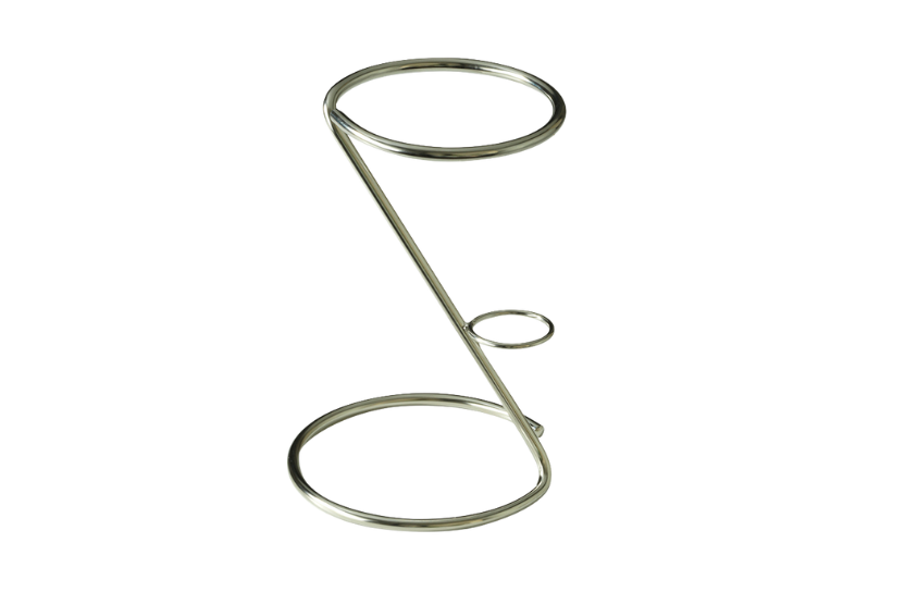 Puntzak houder rvs geschikt voor 1 puntzak 1st