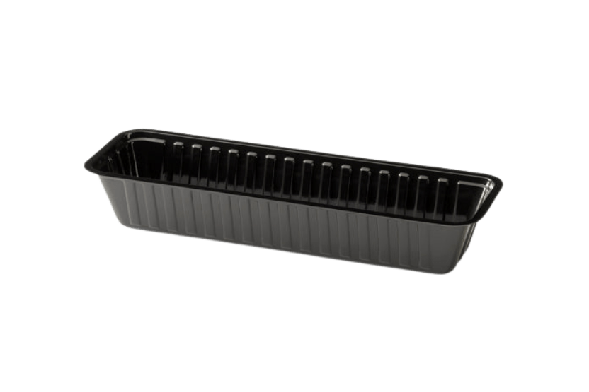 Frikandelbakje A16 zwart 2000st