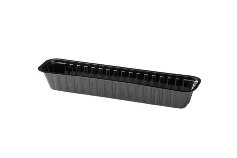 [151280109-1] Frikandelbakje A16S smal zwart 2000st