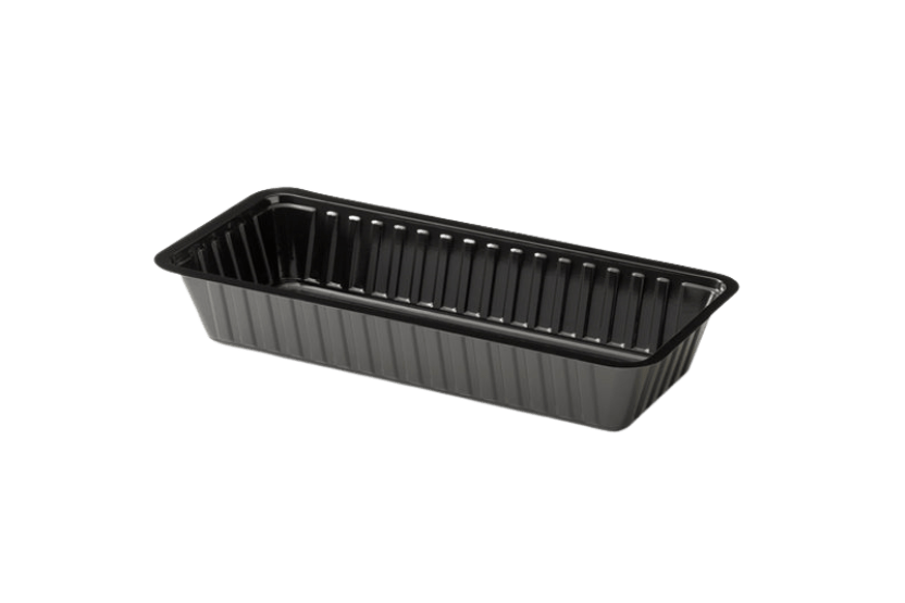 [151280124-1] Snackbakje A18 zwart 1000st