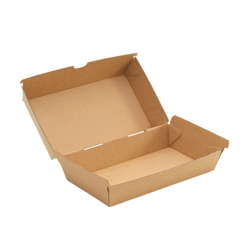 Loempia box IP10 20,5x11x8cm kraft 200st