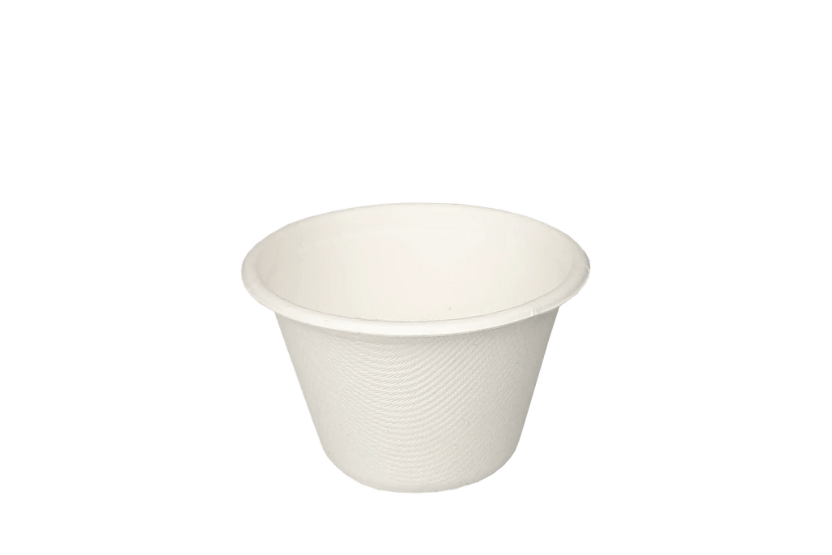 Sausbakje 60ml Ø64mm 2oz suikerriet BIO 1000st