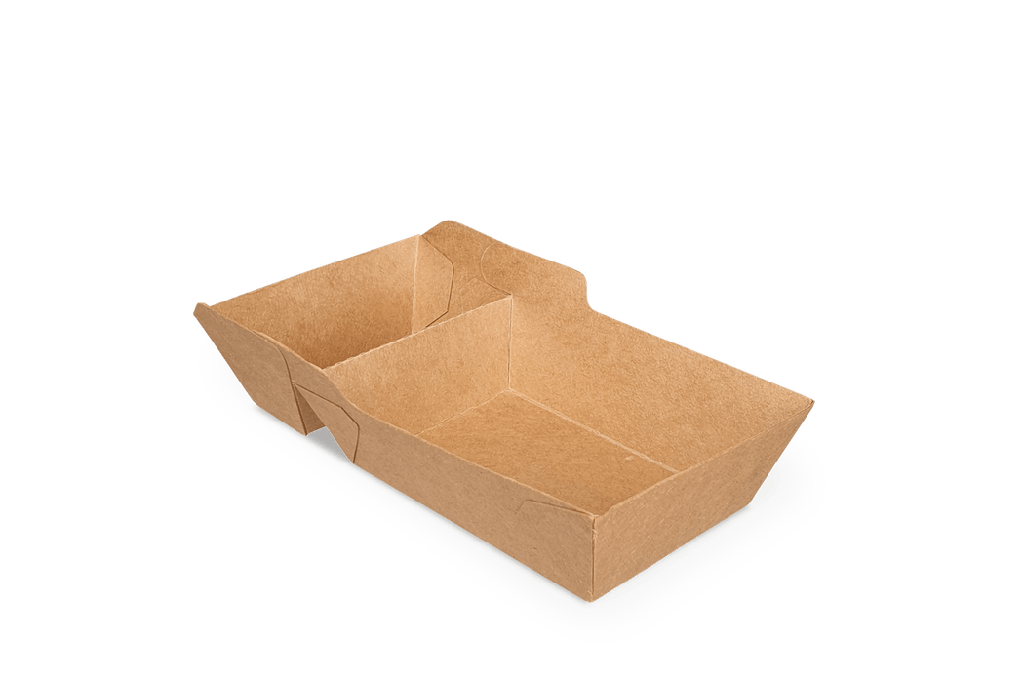 Frietbakjes A23 (A7+1) kraft 600st