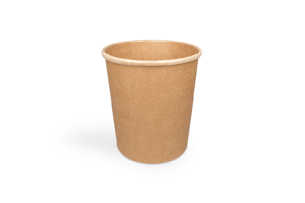Soepbeker 360ml Ø90mm 12oz kraft 500st