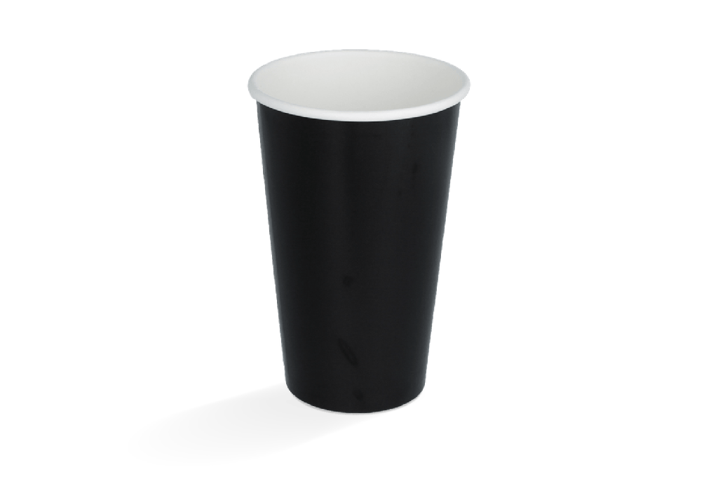 Milkshakebeker middel 450ml 16oz zwart 500st