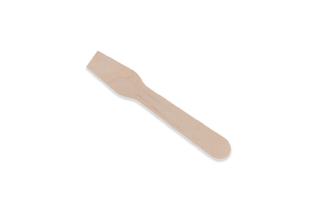 Houten ijslepel schepje 96mm 100% FSC® BIO 10000st
