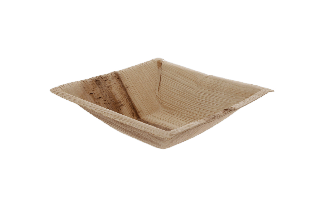 Palmblad bakje 160x160x45mm BIO 100st