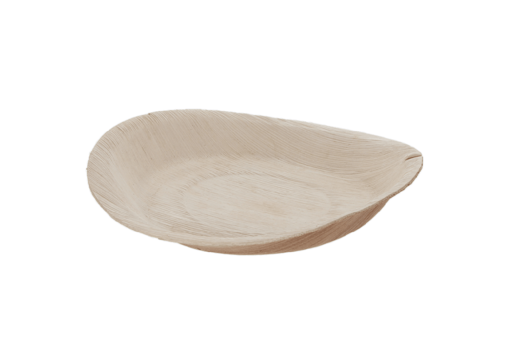 Palmblad bord Ø22cm BIO 100st