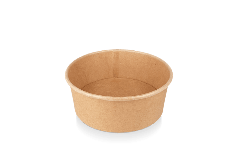 Salade & Saus cups 360ml 12oz Ø118mm kraft 500st