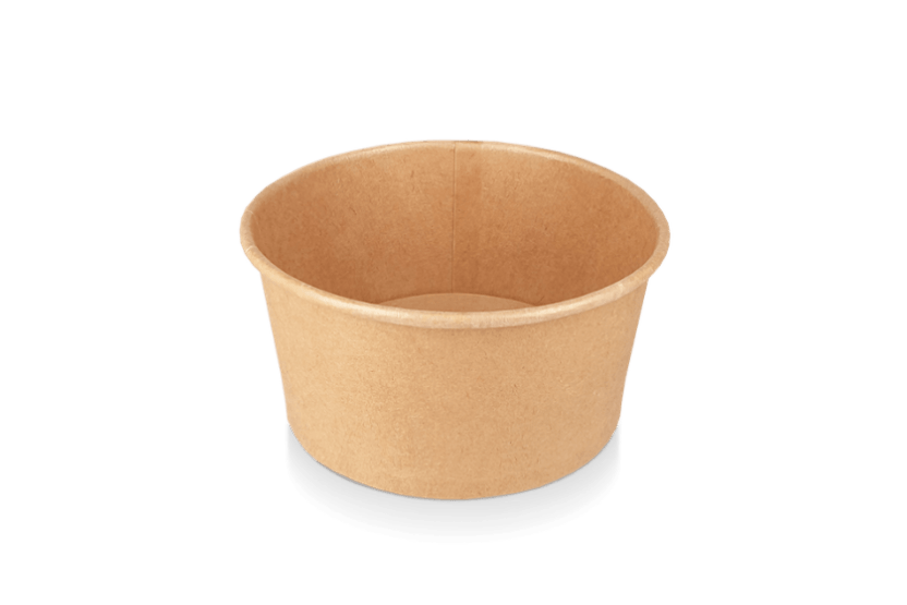Salade & Saus cups 480ml 16oz Ø118mm kraft 500st