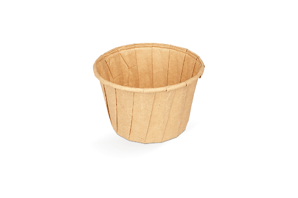 Souffle sausbakje papier 100ml 3,25oz BIO 2000st