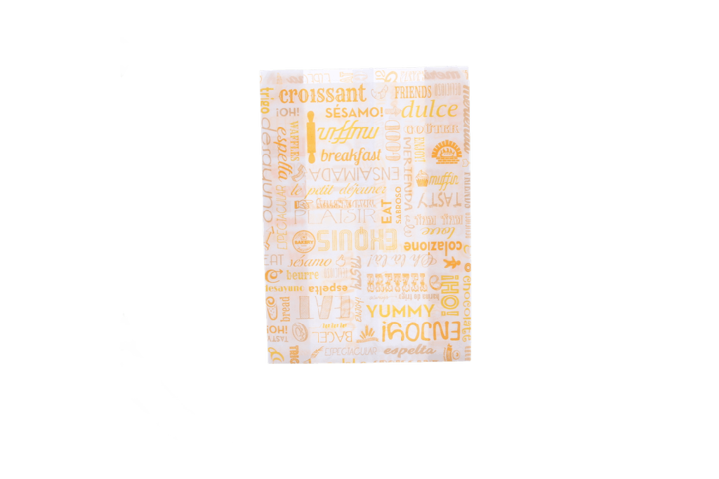 Broodzak Parole 19+8x26cm papier BIO 4000st