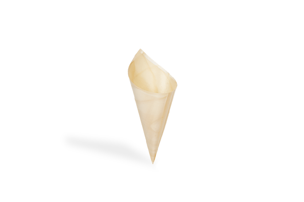 Houten puntzak 85mm klein BIO 1000st