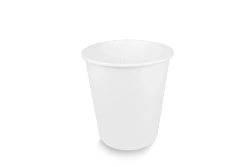 Kartonnen koffiebeker 300cc 10oz wit 1000st