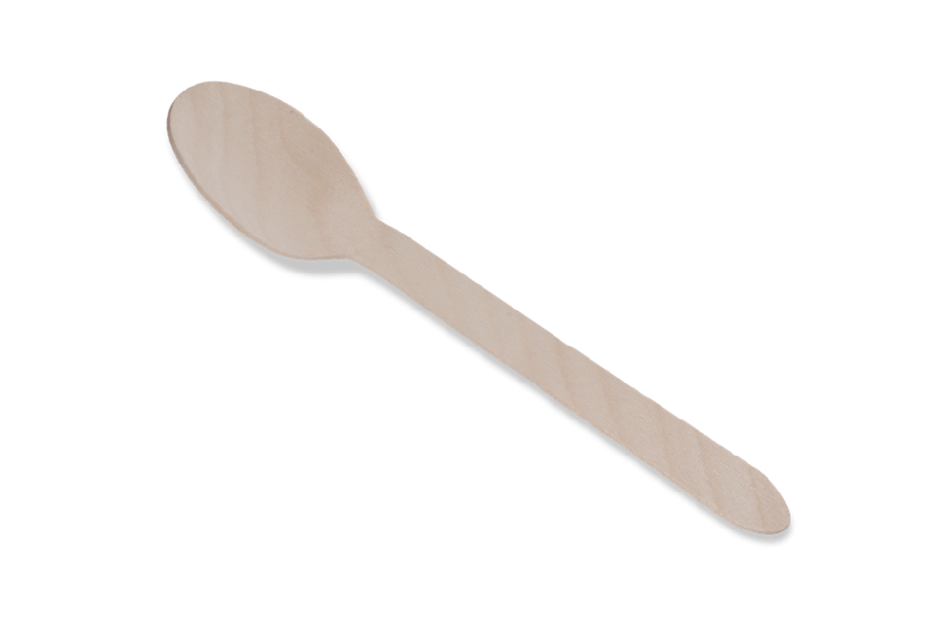Houten lepel 160mm FSC 100% BIO 1000st