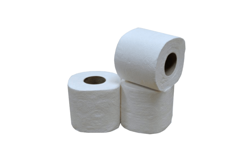 Toiletpapier 2-laags cellulose 200 vel hoogwit 48st