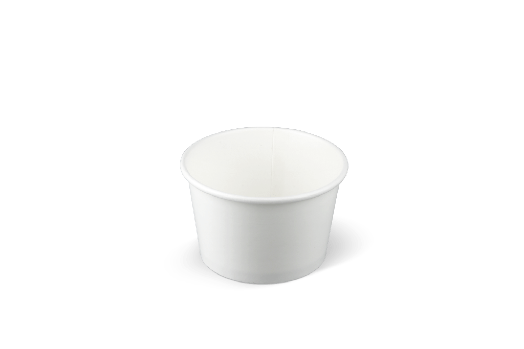 IJsbeker 120ml Ø78mm 4oz karton wit 1000st