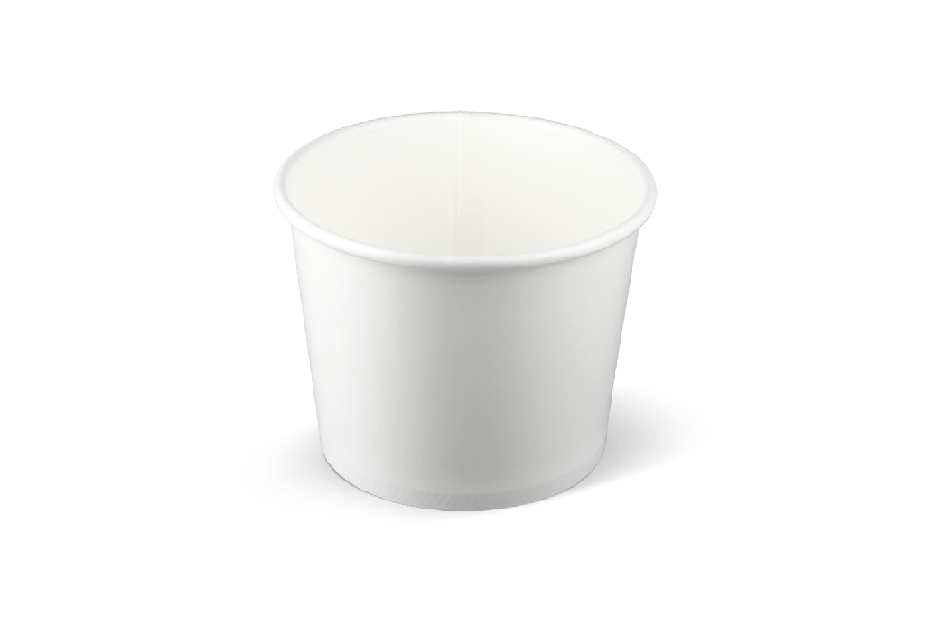 IJsbeker 360ml Ø106mm 12oz karton wit 1000st