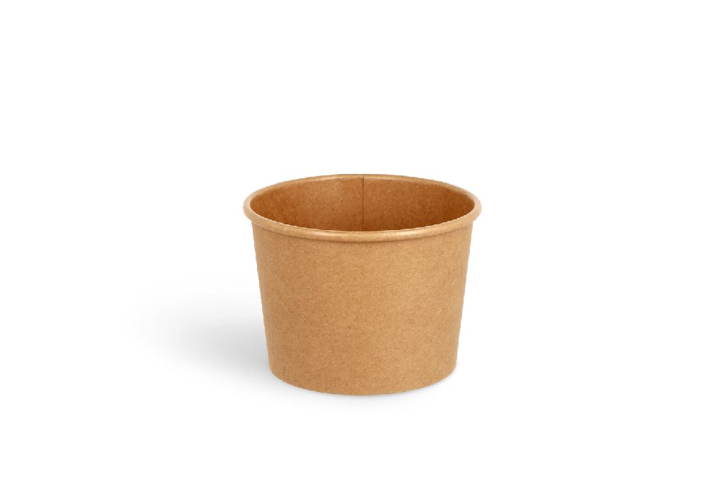 Soepbeker 240ml Ø90mm 8oz kraft 500st