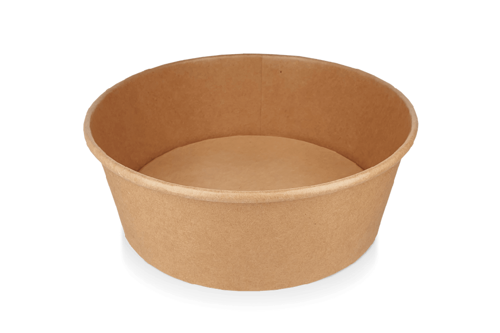 [1519987591] Salade Poke Bowl 1300ml 43oz Ø184mm kraft 300st