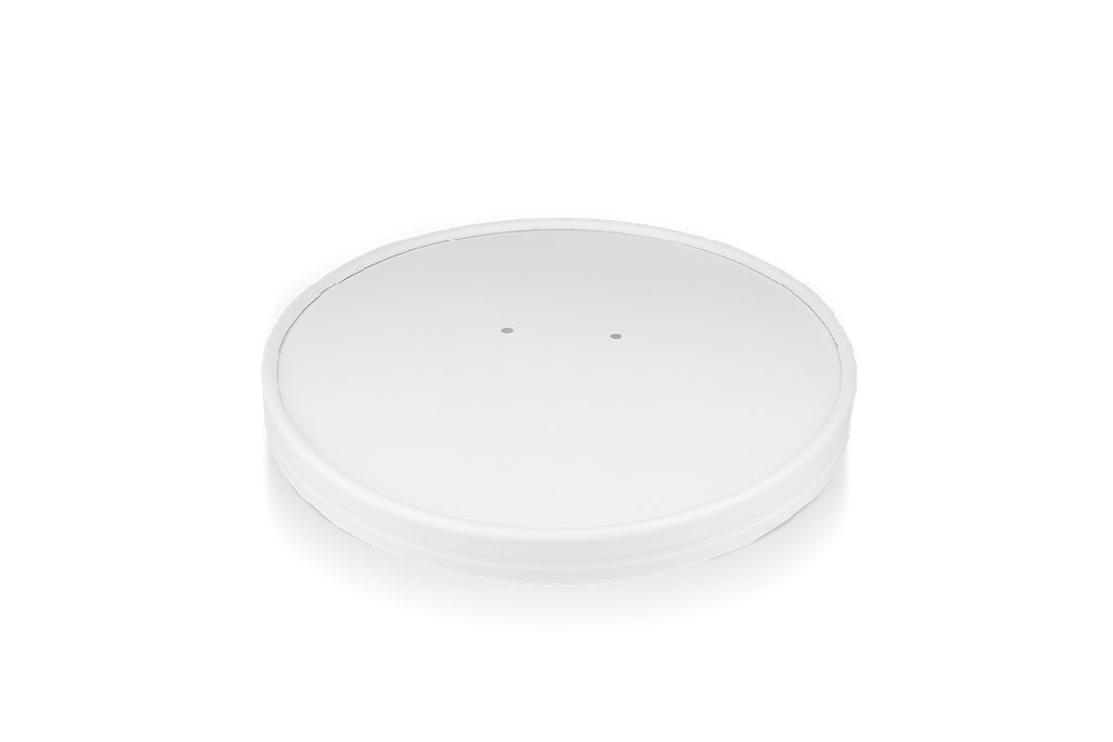 Deksel Bowl 500-750-1000ml 148mm wit 300st