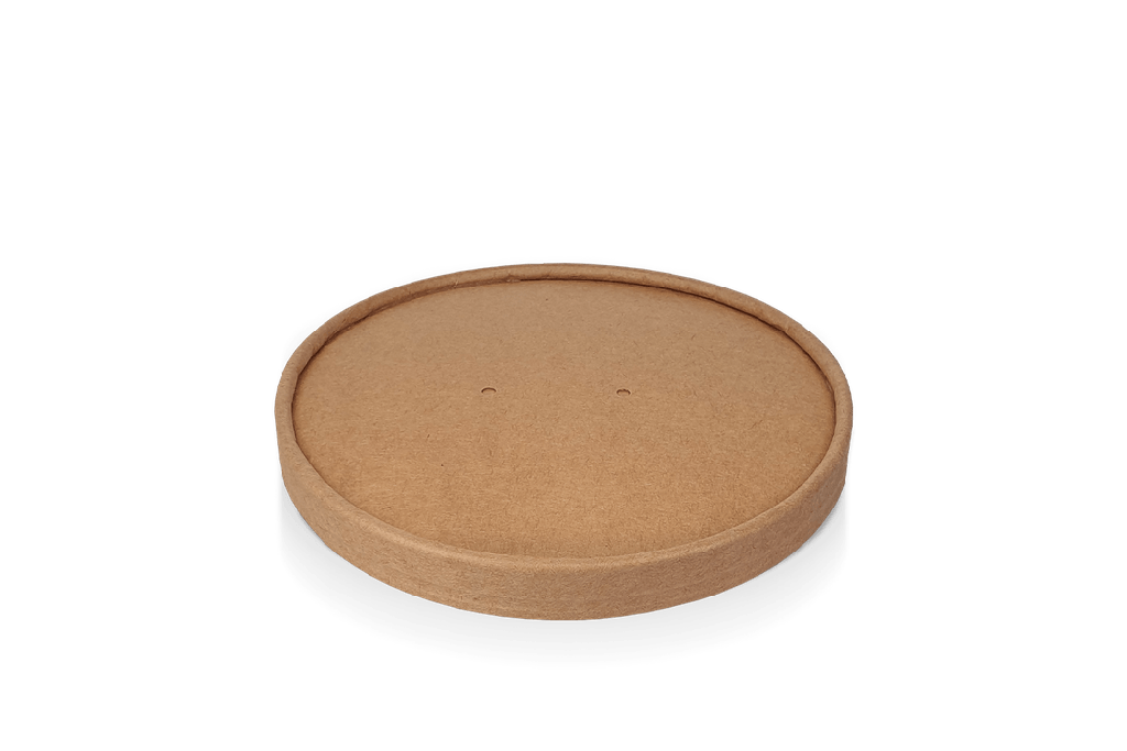 [1519987594] Deksel Bowl 500-750-1000ml Ø148mm kraft 300st