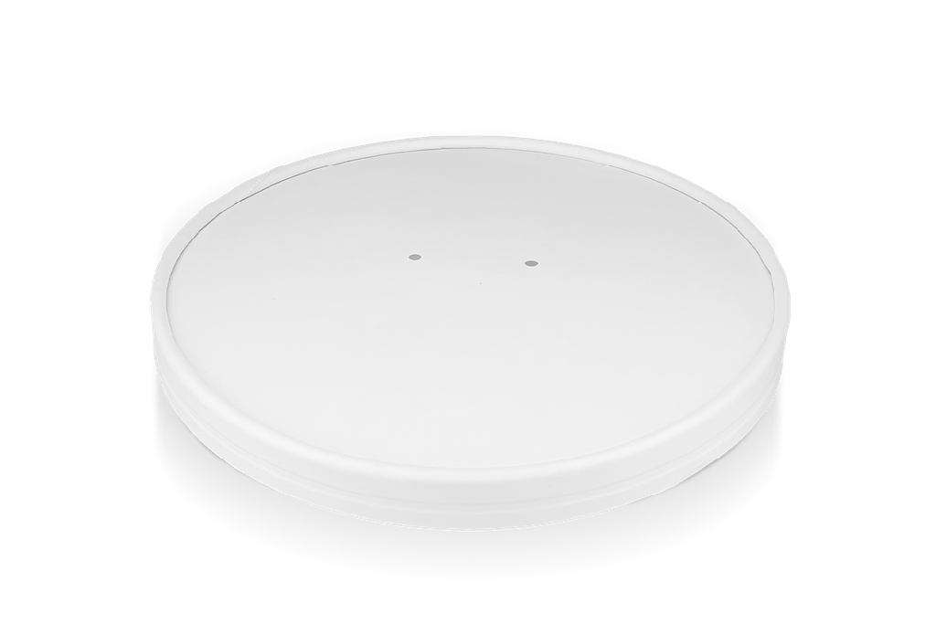 Deksel Salade Poke Bowl 900-1100-1300ml Ø184mm wit BIO 150st