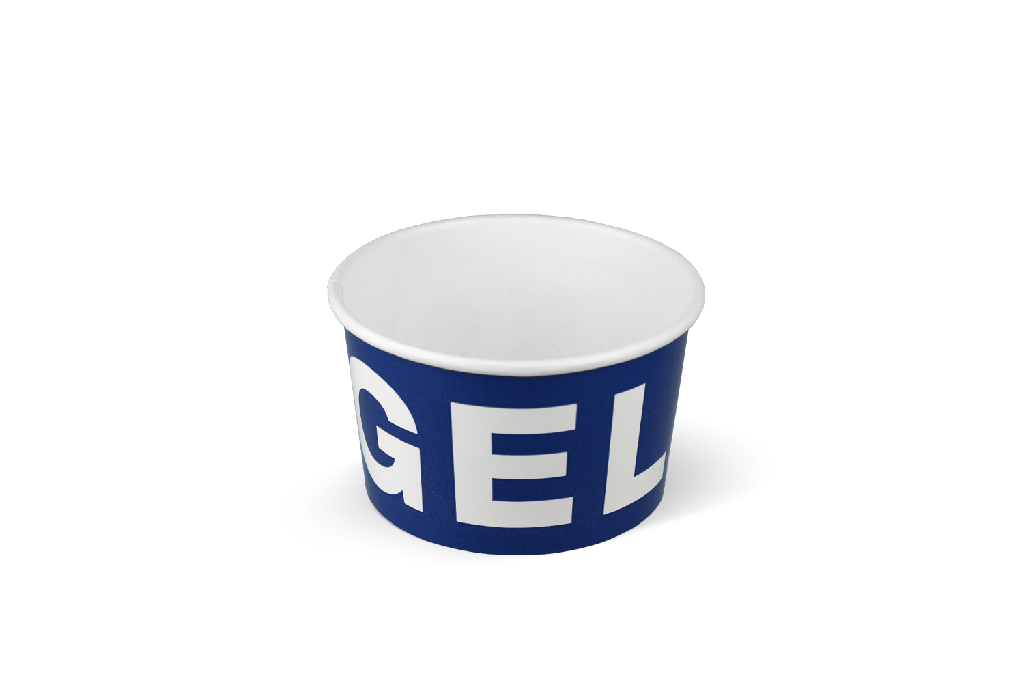 IJsbeker 240ml Ø92mm 8oz karton GELATO 1000st