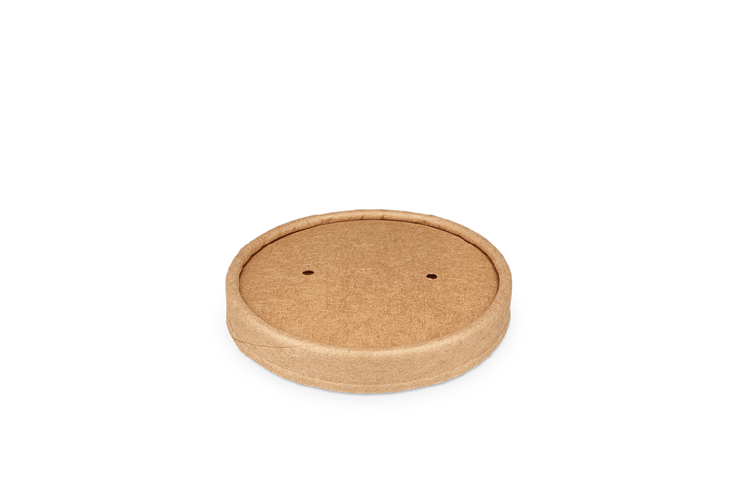 Deksel soepbeker 240-360ml Ø90mm kraft 500st