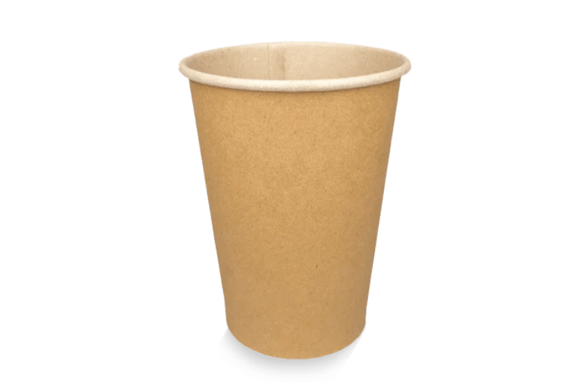 Kartonnen koffiebeker 450cc 16oz Kraft 1000st