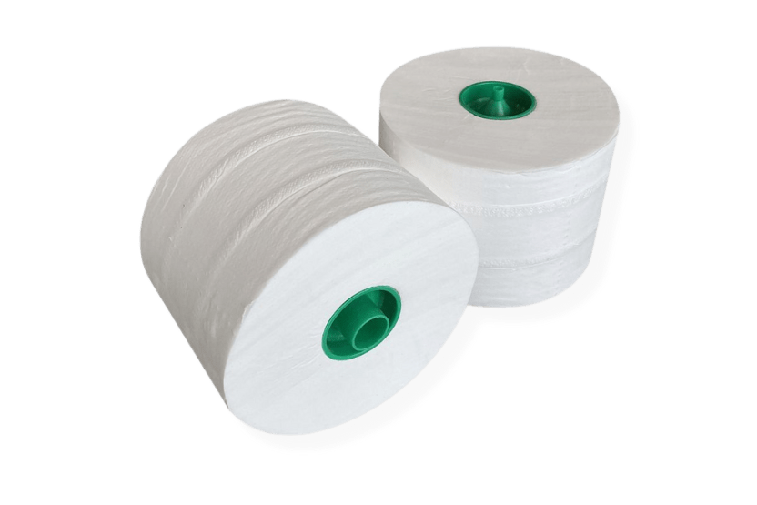 Toiletpapier met dop 2 laags 100m recycled T4 36st