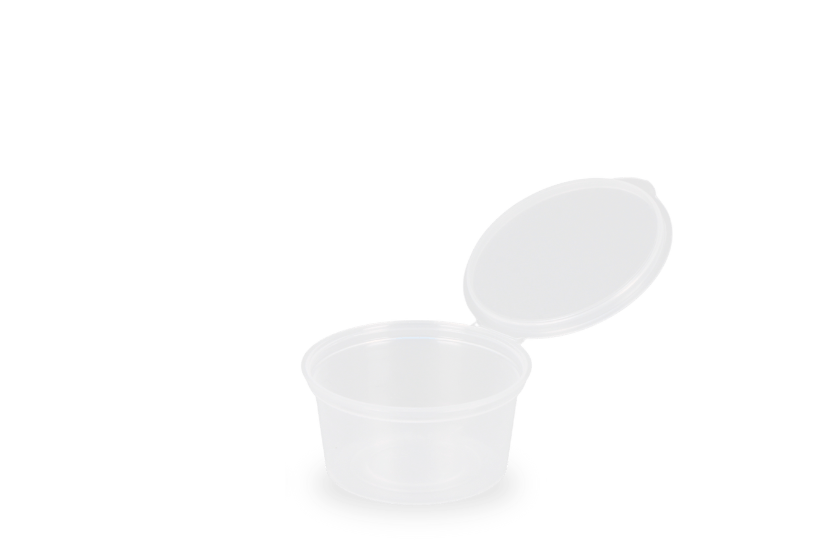 Covercup met vaste deksel 28cc 1000st