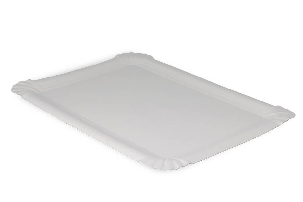 [1519987904] Kartonnen schaaltje 170x230mm wit 1000st