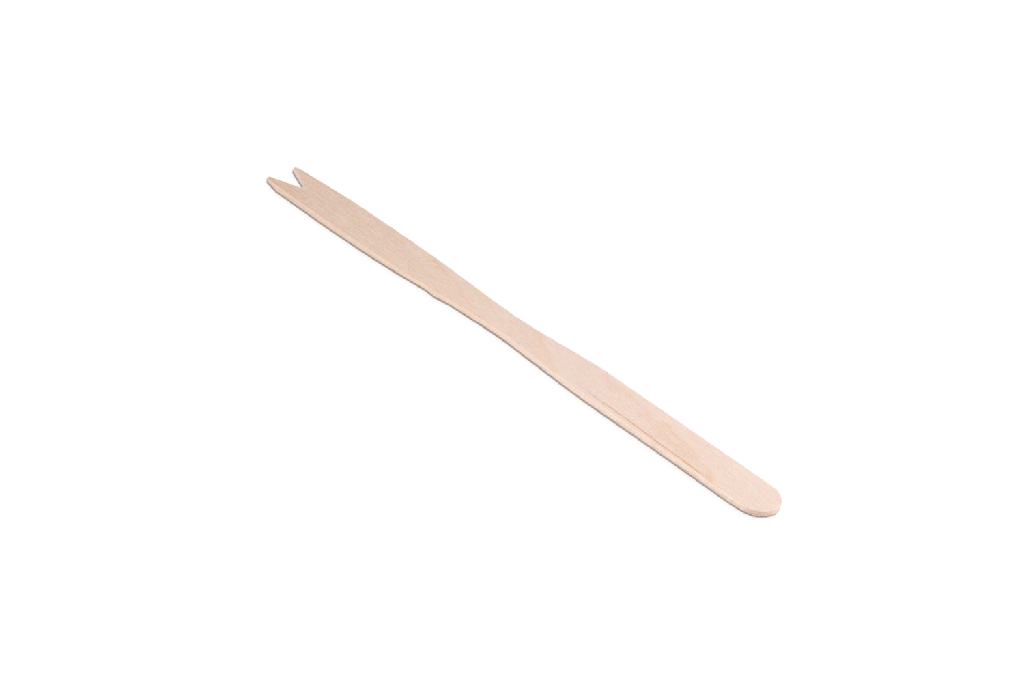 Houten snackvork 140mm 100% FSC® BIO 10000st