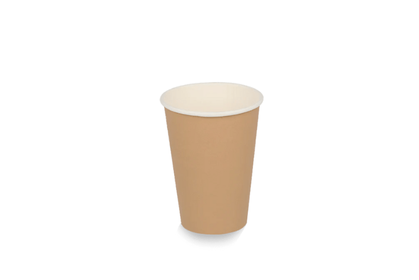 Kartonnen koffiebeker 150cc 6oz Kraft 2500st