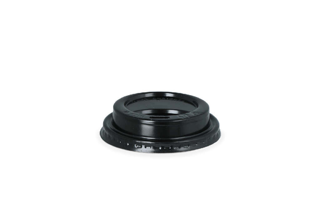 Koffiebeker deksels zwart Ø70mm 1000st