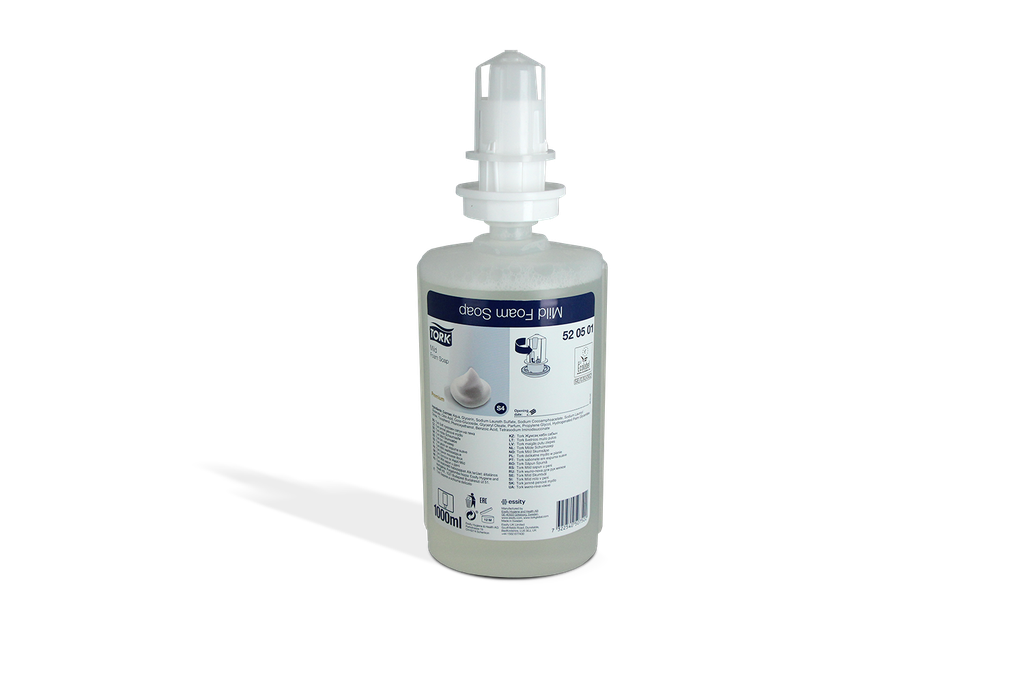 Tork® S4 Mild Geparfumeerde Schuimhandzeep 6x1000 ml (520501) 6st