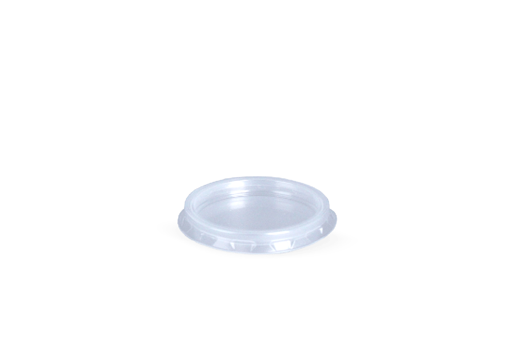 Deksel rond bakje 30cc Ø46mm Transparant 1000st