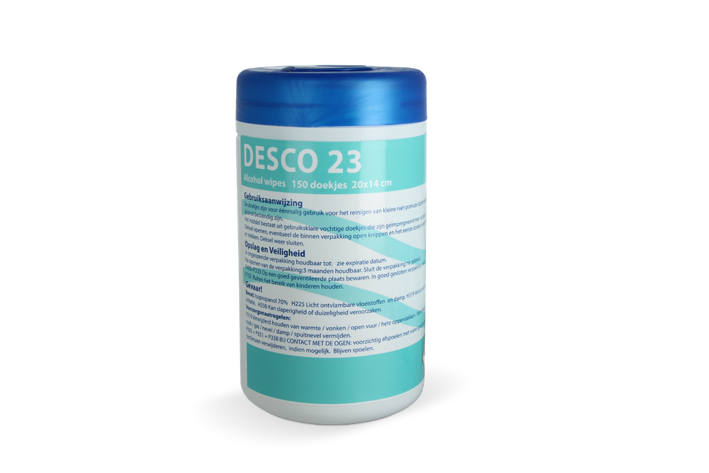Euro alcohol desinfectiedoekjes in bus 6x150 6st