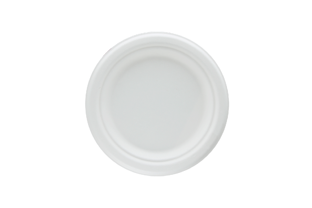 Bord Ø18 cm suikerriet BIO 1000st