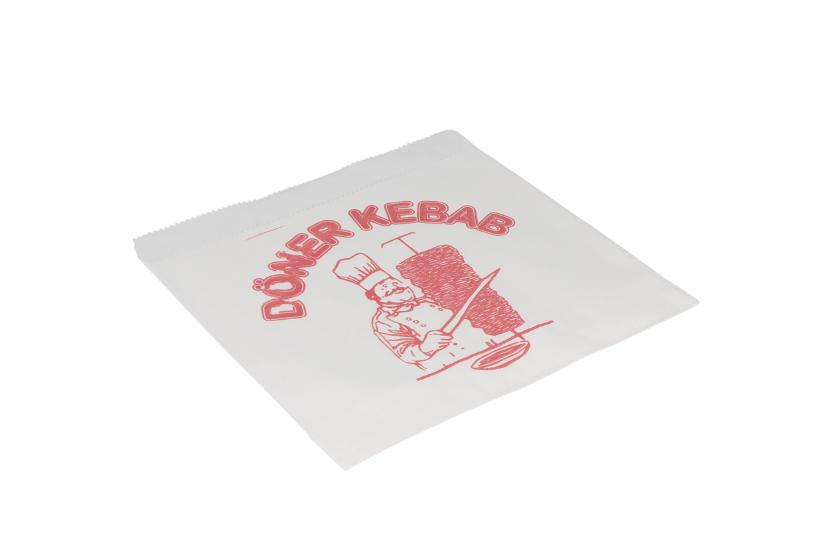 Döner zakjes 16x16cm BIO 2400st