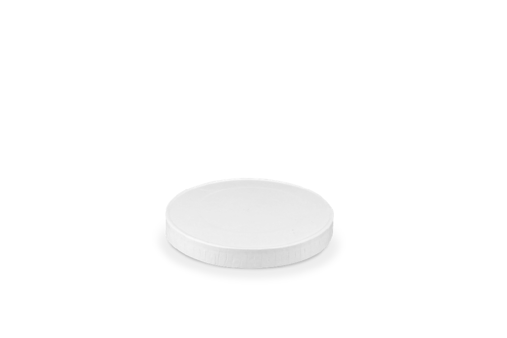 [1519988167] Deksel Saus Cup Ø62mm Karton Wit 500st