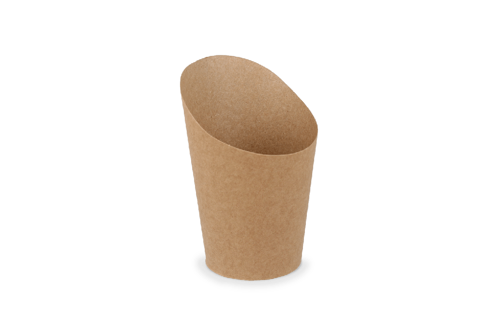 Wrap snackbeker middel Kraft 400st