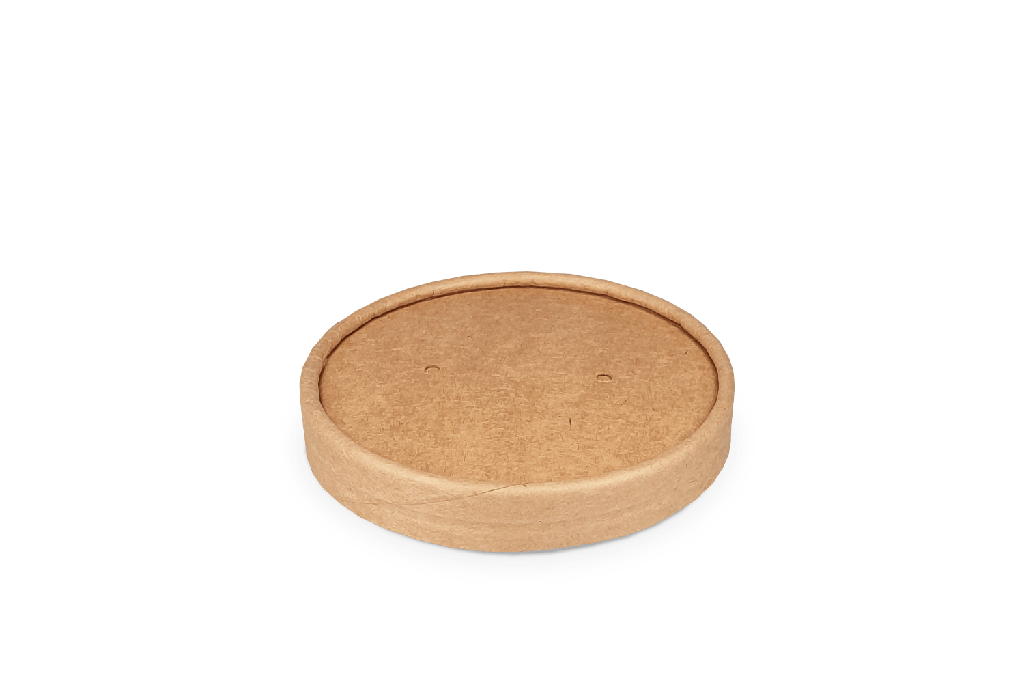 Deksel soepbeker 450ml Ø98mm kraft 500st