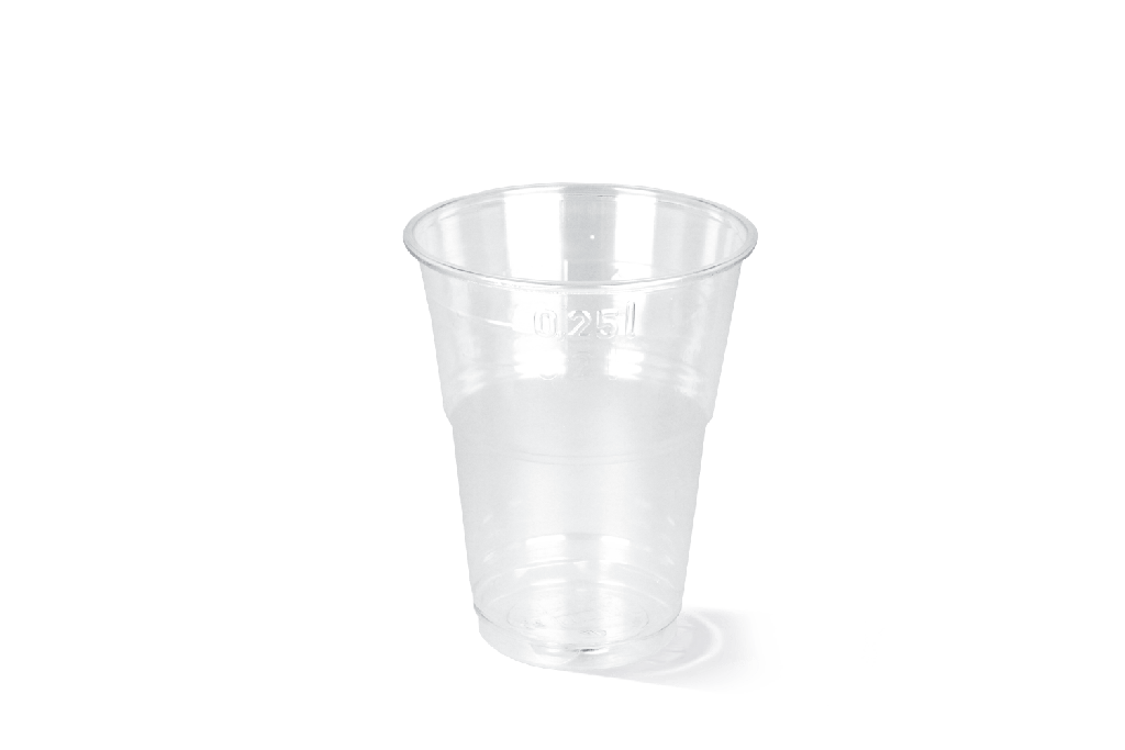 Bierbeker 0,2L 250cc met rPET 1000st