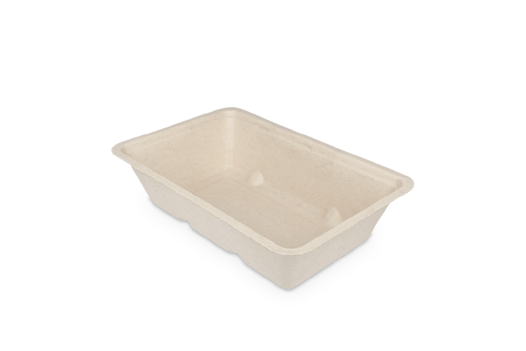 Frietbakjes A7 suikerriet BIO 500st