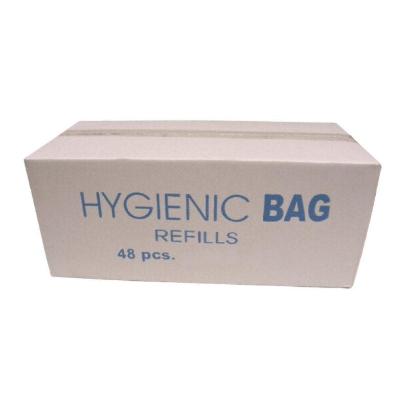 Hygiëne zakjes plastic wit 1500st