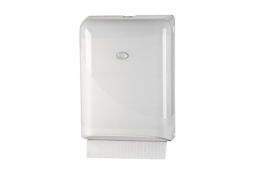 Handdoekken dispensers T6 interfold and z-fold wit 1st